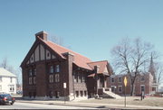 190 MARKET ST, a English Revival Styles library, built in Platteville, Wisconsin in 1914.