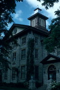 30 N ELM ST, a Greek Revival university or college building, built in Platteville, Wisconsin in 1853.