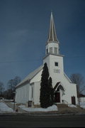 220 BROADWAY, a Early Gothic Revival house of worship, built in Platteville, Wisconsin in 1876.