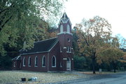 177 MAIN ST, a Early Gothic Revival house of worship, built in Potosi, Wisconsin in 1847.