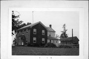 1724 County Highway H, a Greek Revival house, built in Smelser, Wisconsin in 1870.