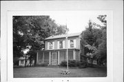200 E LEGRAND ST, S SIDE OF LEGRAND AT DEAD END (AT CMSP AND PRR), a Greek Revival house, built in Boscobel, Wisconsin in 1868.