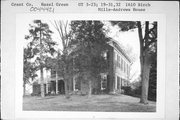 1610 BIRCH ST, a Federal house, built in Hazel Green, Wisconsin in 1860.