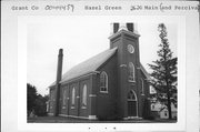 2620 MAIN ST, a Front Gabled house of worship, built in Hazel Green, Wisconsin in 1895.
