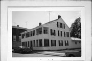 2105 E MAIN ST, a Greek Revival lodging-inn, built in Hazel Green, Wisconsin in 1846.