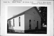 1705 S MAIN ST, a Front Gabled house of worship, built in Hazel Green, Wisconsin in 1876.