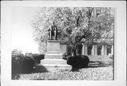 SE CORNER OF COURTHOUSE SQUARE, a NA (unknown or not a building) statue/sculpture, built in Lancaster, Wisconsin in 1907.