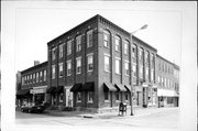 101 N MADISON ST, a Commercial Vernacular lodging-hotel, built in Lancaster, Wisconsin in 1868.