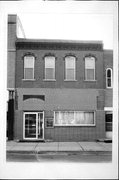 108 S MADISON ST, a Commercial Vernacular bank/financial institution, built in Lancaster, Wisconsin in 1888.