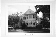 402 S MADISON ST, a Queen Anne house, built in Lancaster, Wisconsin in 1893.