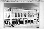 219 W MAPLE ST, a Romanesque Revival opera house/concert hall, built in Lancaster, Wisconsin in 1894.