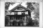 216 S TYLER ST, a Prairie School house, built in Lancaster, Wisconsin in 1917.