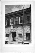 45 N 2ND ST, a Commercial Vernacular small retail building, built in Platteville, Wisconsin in 1907.