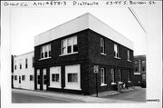 53-55 S BONSON ST, a Twentieth Century Commercial small retail building, built in Platteville, Wisconsin in .