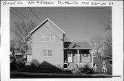 190 CARLISLE ST, a Gabled Ell house, built in Platteville, Wisconsin in .