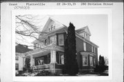 280 DIVISION ST, a Queen Anne house, built in Platteville, Wisconsin in 1907.