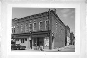 96 E MAIN ST, a Italianate general store, built in Platteville, Wisconsin in 1876.