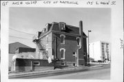 195 E MAIN ST, a Second Empire house, built in Platteville, Wisconsin in 1897.