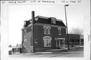 195 E MAIN ST, a Second Empire house, built in Platteville, Wisconsin in 1897.
