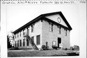 385 E MAIN ST 385 E MAIN ST, a Greek Revival school – elem/middle/jr high/high, built in Platteville, Wisconsin in 1858.