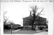 405 E MAIN ST, a Queen Anne elementary, middle, jr.high, or high, built in Platteville, Wisconsin in 1905.