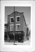 10 W MAIN ST, a Front Gabled small retail building, built in Platteville, Wisconsin in 1853.