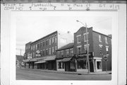 10 W MAIN ST, a Front Gabled small retail building, built in Platteville, Wisconsin in 1853.