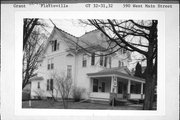 590 W MAIN ST, a Queen Anne house, built in Platteville, Wisconsin in 1906.