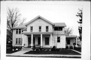 340 W. MINERAL ST, a Gabled Ell house, built in Platteville, Wisconsin in 1855.