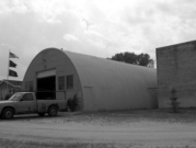 2720 Muth Court, a Quonset industrial bldg/manufacturing facility, built in Sheboygan, Wisconsin in 1938.