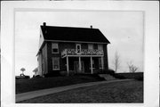 363 "B" ST, a Colonial Revival/Georgian Revival house, built in Potosi, Wisconsin in 1865.