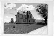D ST, E SIDE, AT END OF ST, a Other Vernacular house, built in Tennyson, Wisconsin in 1900.