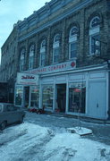 906 W EXCHANGE ST, a Italianate meeting hall, built in Brodhead, Wisconsin in 1868.