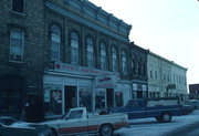 906 W EXCHANGE ST, a Italianate meeting hall, built in Brodhead, Wisconsin in 1868.