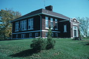 214 SCHOOL ST, a Craftsman one to six room school, built in Browntown, Wisconsin in 1921.