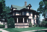 2121 7TH ST, a Queen Anne house, built in Monroe, Wisconsin in 1901.