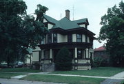 2121 7TH ST, a Queen Anne house, built in Monroe, Wisconsin in 1901.