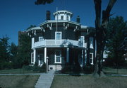 1410 17TH AVE, a Octagon house, built in Monroe, Wisconsin in 1860.