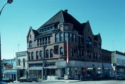 1514-1524 11TH ST, a English Revival Styles large retail building, built in Monroe, Wisconsin in 1900.
