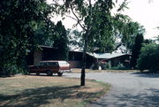LINCOLN AVE, a Usonian house, built in Monticello, Wisconsin in 1950.