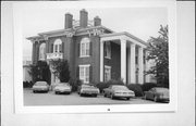 1421 MANSION DR, a Italianate house, built in Monroe, Wisconsin in 1857.