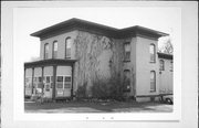 407 CENTER AVE, a Italianate house, built in Brodhead, Wisconsin in 1865.