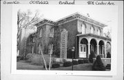 808 CENTER AVE, a Italianate house, built in Brodhead, Wisconsin in 1872.