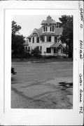 902 CENTER AVE, a Queen Anne house, built in Brodhead, Wisconsin in 1890.