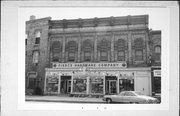 906 W EXCHANGE ST, a Italianate meeting hall, built in Brodhead, Wisconsin in 1868.