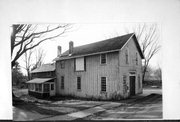 100 CHURCH ST, a Astylistic Utilitarian Building blacksmith shop, built in Brooklyn, Wisconsin in 1866.
