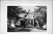 1403 14TH AVE, a Early Gothic Revival house, built in Monroe, Wisconsin in 1858.