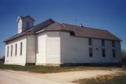 9696 GRAVEL PIT RD, a Greek Revival house of worship, built in Gardner, Wisconsin in 1886.