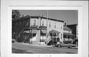 200 5TH AVENUE, a Italianate small retail building, built in New Glarus, Wisconsin in 1880.