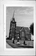 18 5TH AVE, a Early Gothic Revival house of worship, built in New Glarus, Wisconsin in 1900.